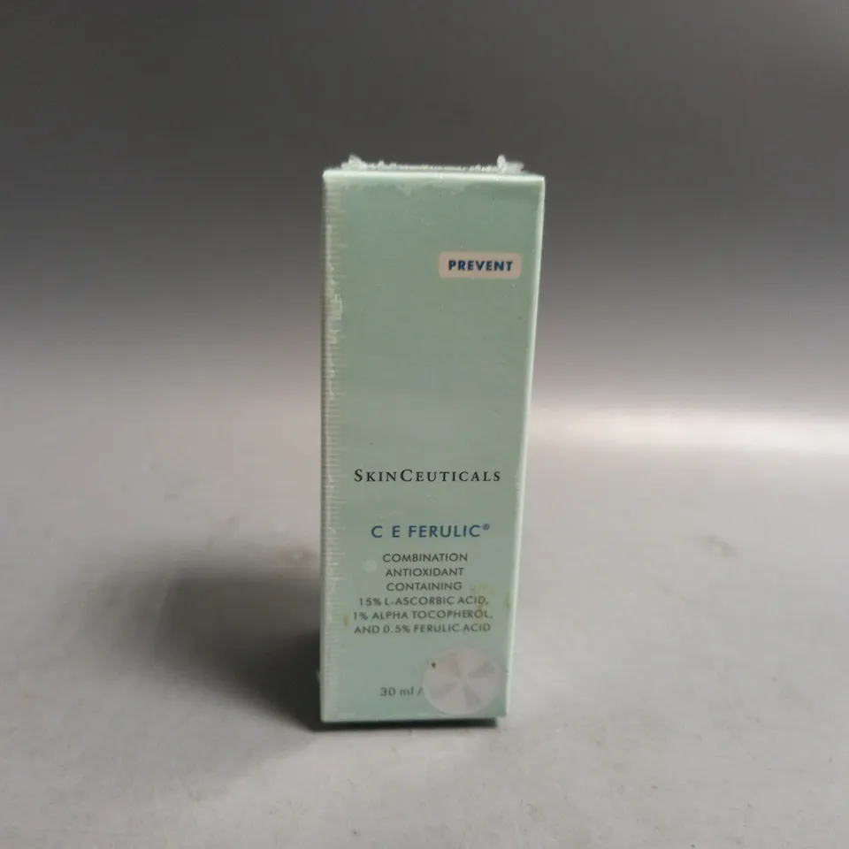 BOXED AND SEALED SKINCEUTICALS C E FERULIC COMBINATION ANTIOXIDANT 30ML  