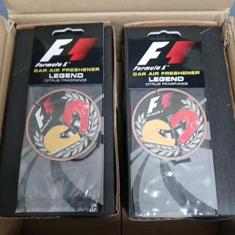 APPROXIMATELY 50 FORMULA 1 CAR AIR FRESHENERS