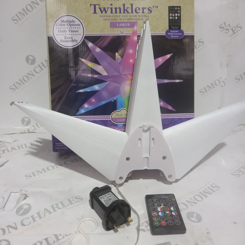 BOXED PACIFIC ACCENTS STAR BURST LIGHT