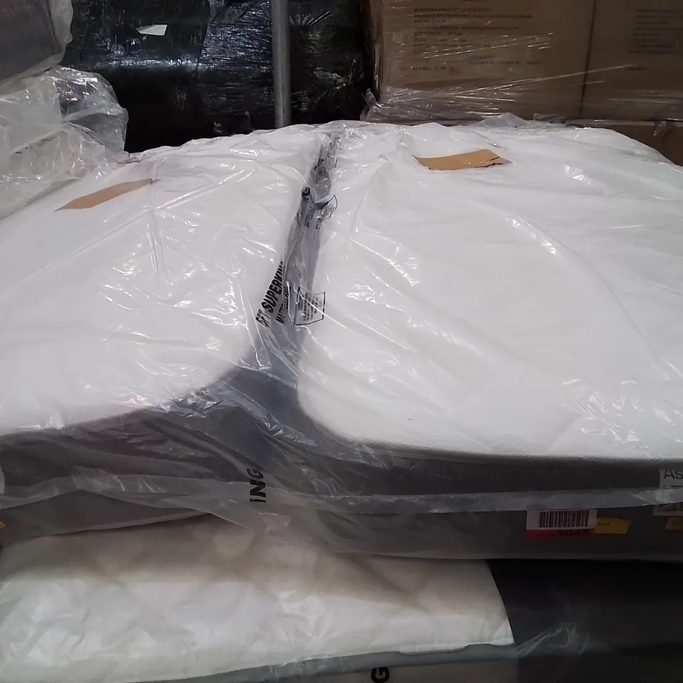 X2 QUALITY BAGGED HYBRID SINGLE MATTRESS WITH COOLING FABRIC 