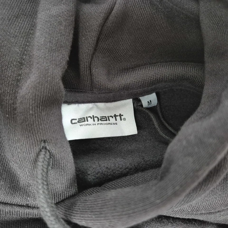 CARHARTT WORLD TOUR HD BLACK HOODIE - MEDIUM