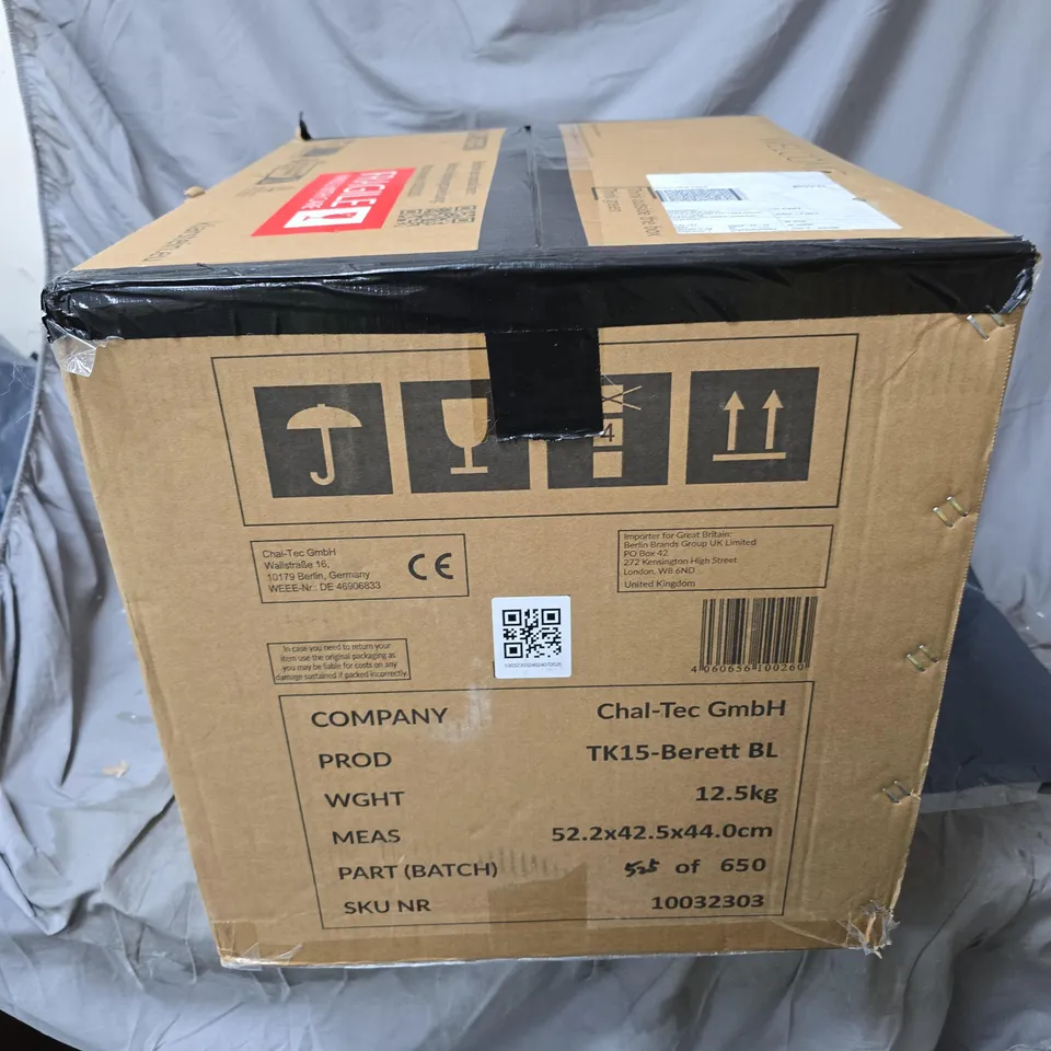 KLARSTEIN BARETT RANGE HOOD WITH MANUAL. BOXED