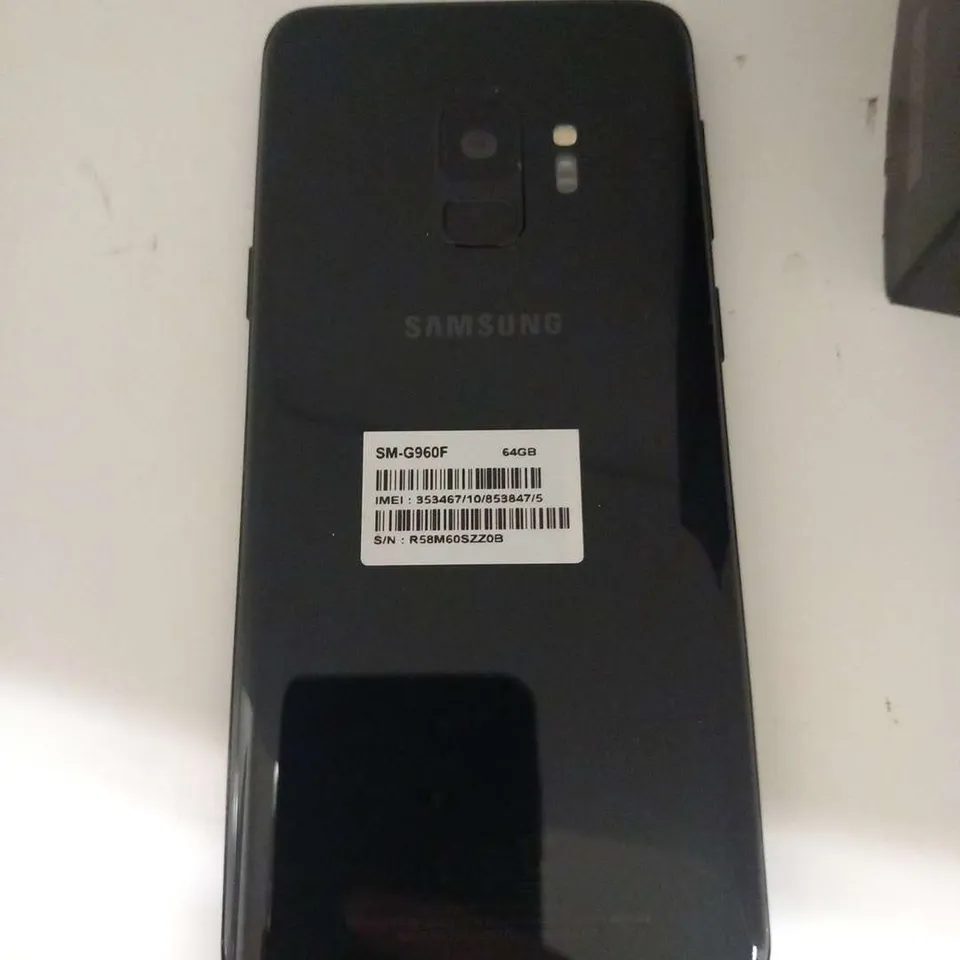 BOXED SAMSUNG GALAXY S9 SMARTPHONE 