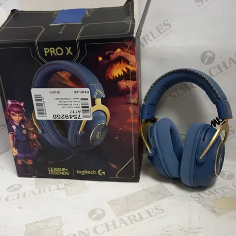 LOGITECH G PRO X GAMING HEADSET