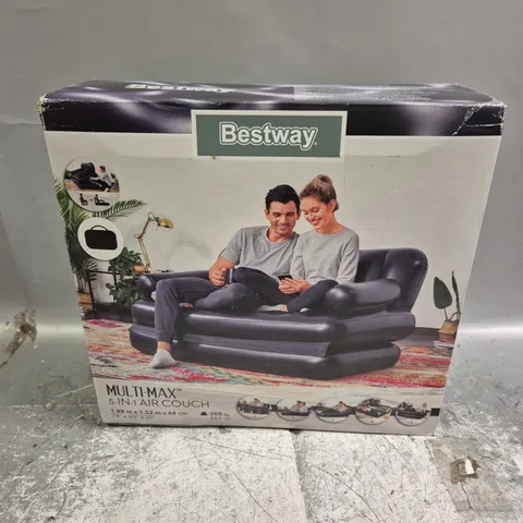 BOXED BESTWAY MULTI-MAX AIR COUCH - 74X60X25"