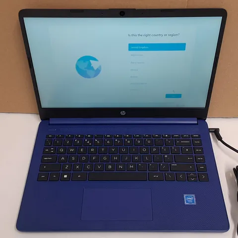 HP INTEL INSIDE LAPTOP IN BLUE - 14S-DQ0509SA