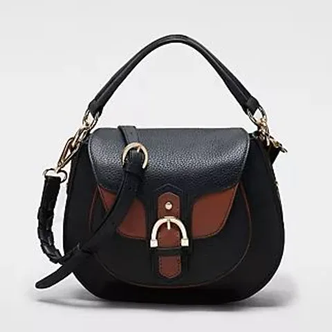 PAUL COSTELLOE GYMKHANA MULTIWAY LEATHER SADDLE BAG CHALK