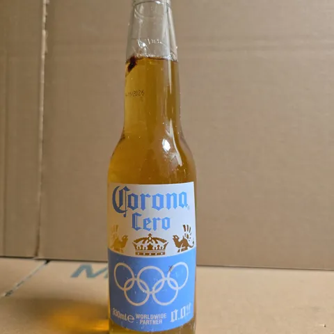 CORONA CERO 330ML NON-ALCOHOLIC BEER BOTTLE – APPROX 10 
