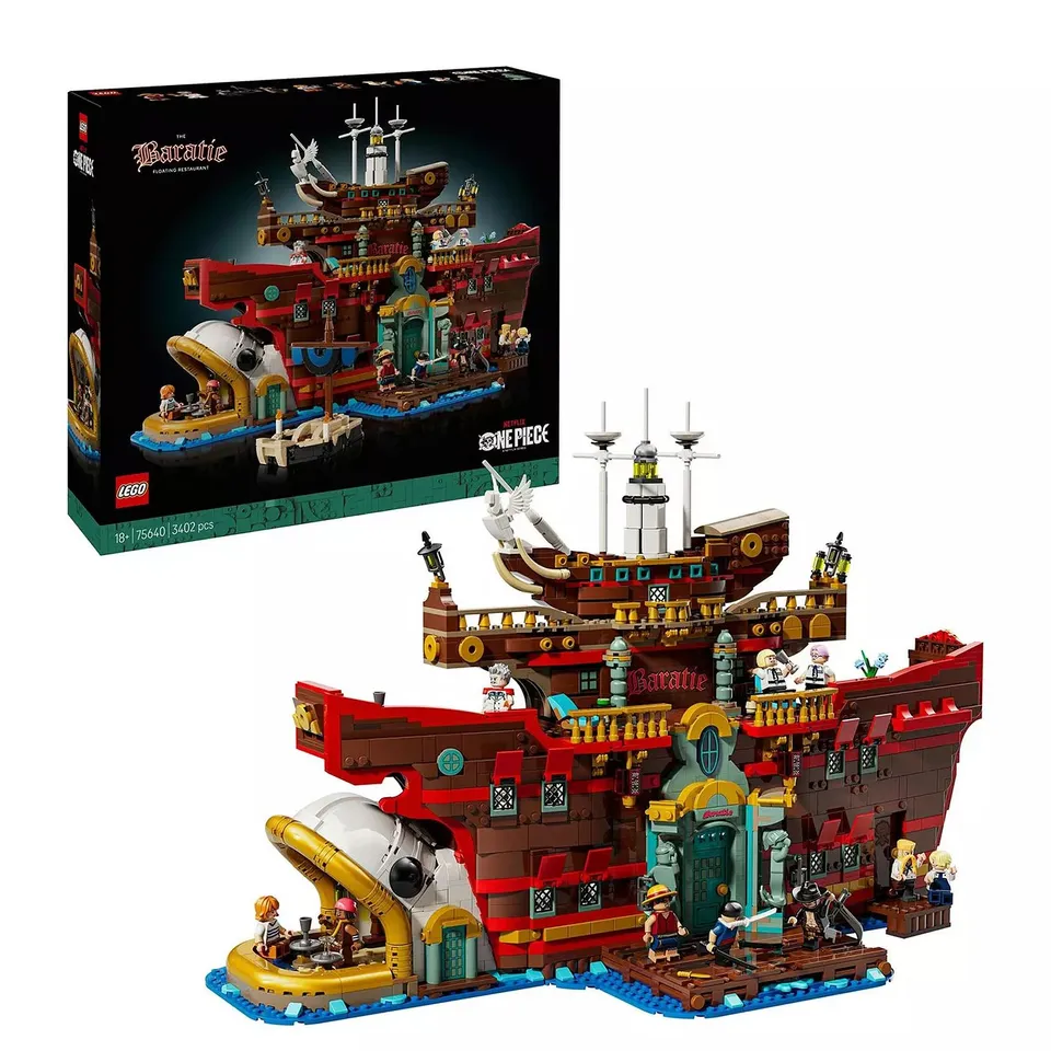 ONE PIECE LEGO BARATIE FLOATING RESTAURANT 75640