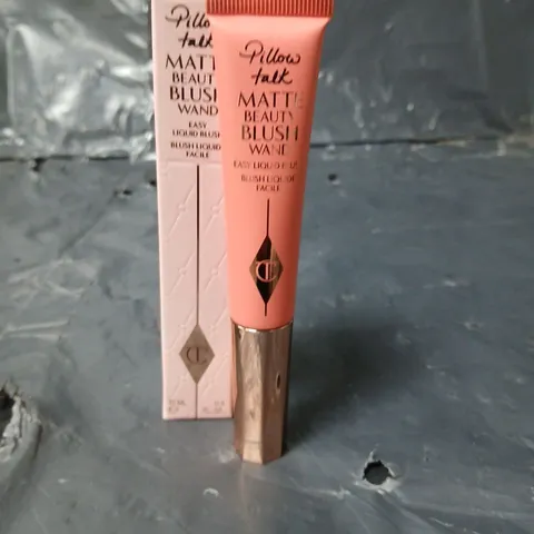 CHARLOTTE TILBURY PILLOW TALK MATTE BEAUTY BLUSH WAND - PEACH POP - 12ML