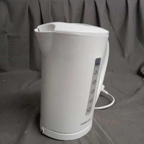 BOXED COOKWORKS WHITE PLASTIC KETTLE