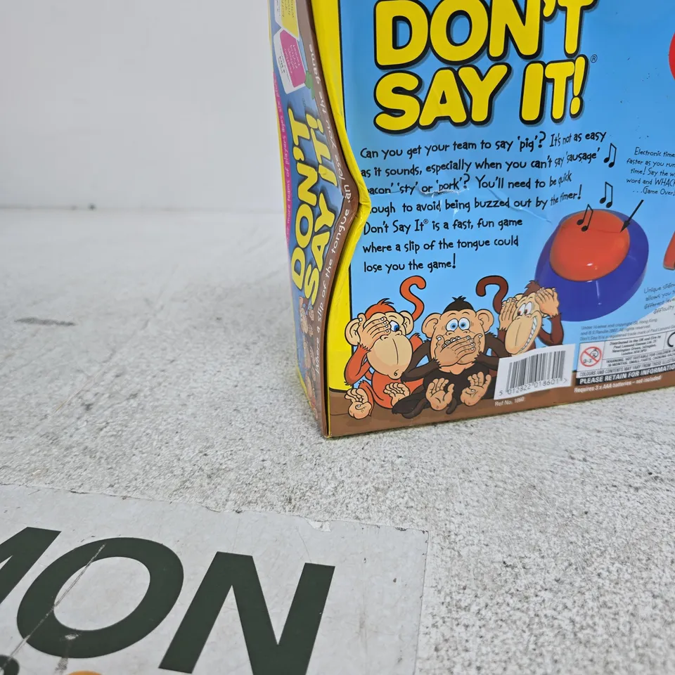 DONT SAY IT GAME PAUL LAMOND AGES 6+