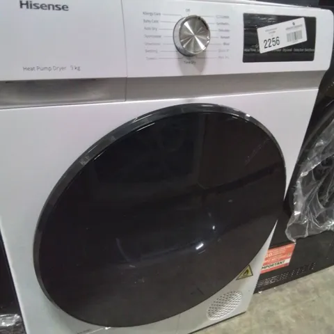 HISENSE HEAT PUMP 9KG WHITE TUMBLE DRYER 