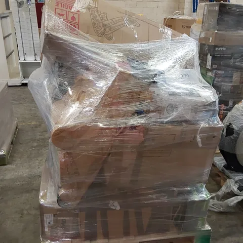 PALLET OF APPROXIMATELY 13 UNPROCESSED RAW RETURN HOUSEHOLD AND ELECTRICAL GOODS TO INCLUDE;