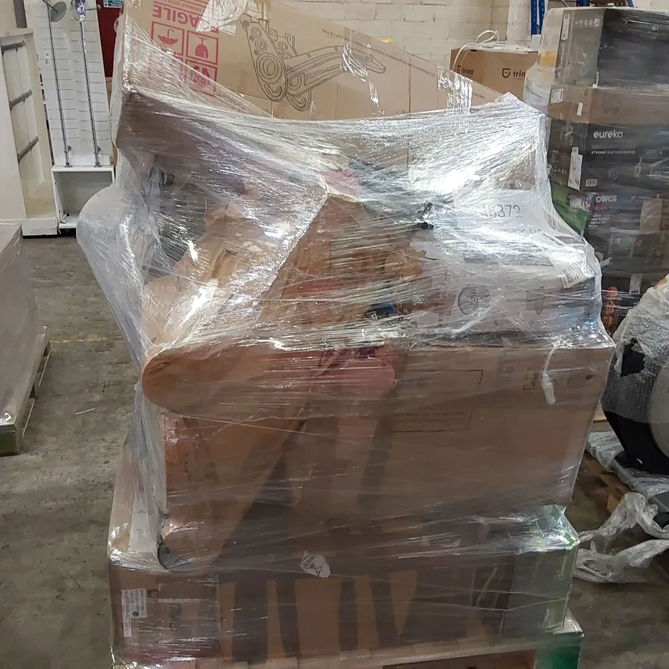 PALLET OF APPROXIMATELY 13 UNPROCESSED RAW RETURN HOUSEHOLD AND ELECTRICAL GOODS TO INCLUDE;