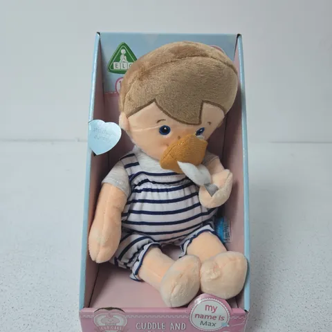 ELC CUDDLE AND CARE DOLLY – MY NAME IS MAX (12+ MONTHS) 