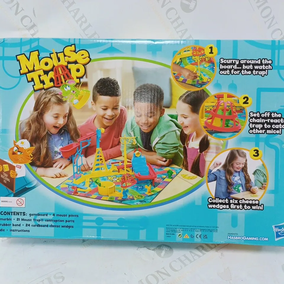 BOXED MOUSE TRAP GAME FROM HASBRO GAMING   6+ RRP £26.99