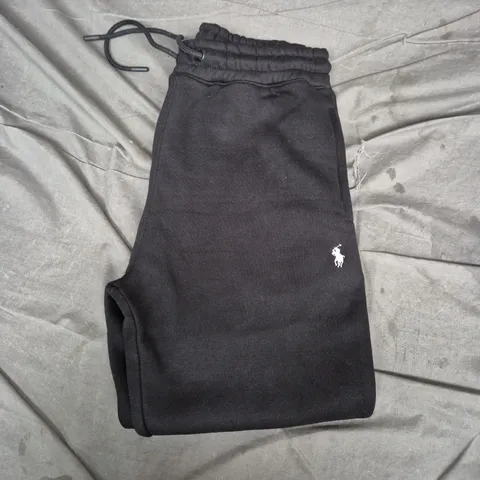 POLO RALPH LAUREN BLACK JOGGERS – SIZE M