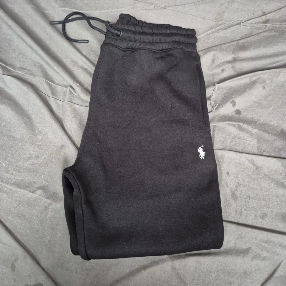 POLO RALPH LAUREN BLACK JOGGERS – SIZE M