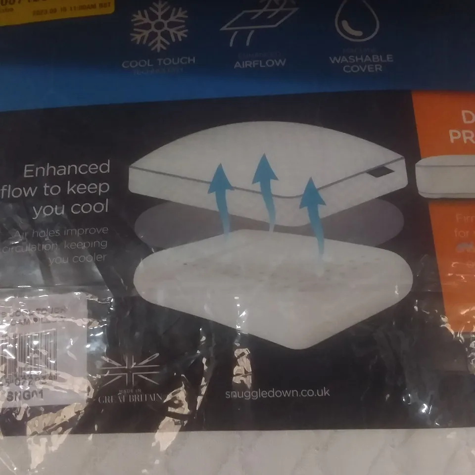 BLISS COOL TOUCH MEMORY FOAM PILLOW