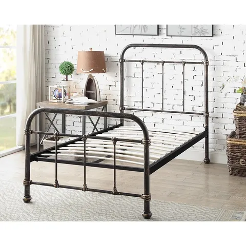 BOXED CHARLOTTESVILLE SINGLE BED FRAME (2 BOXES)