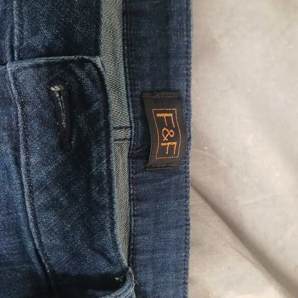 F&F DENIM JEANS – WOMEN’S BLUE JEANS SIZE 18 