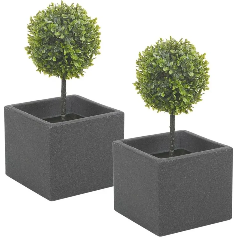 BOXED EMMILYN PLANT POT - SET OF 2 (1 BOX)