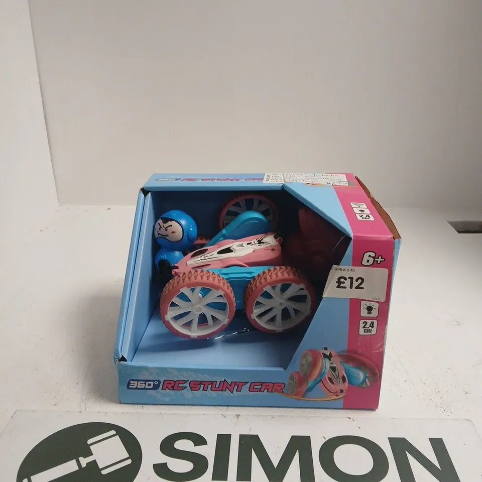 360° RC STUNT CAR – PINK & BLUE, BOXED