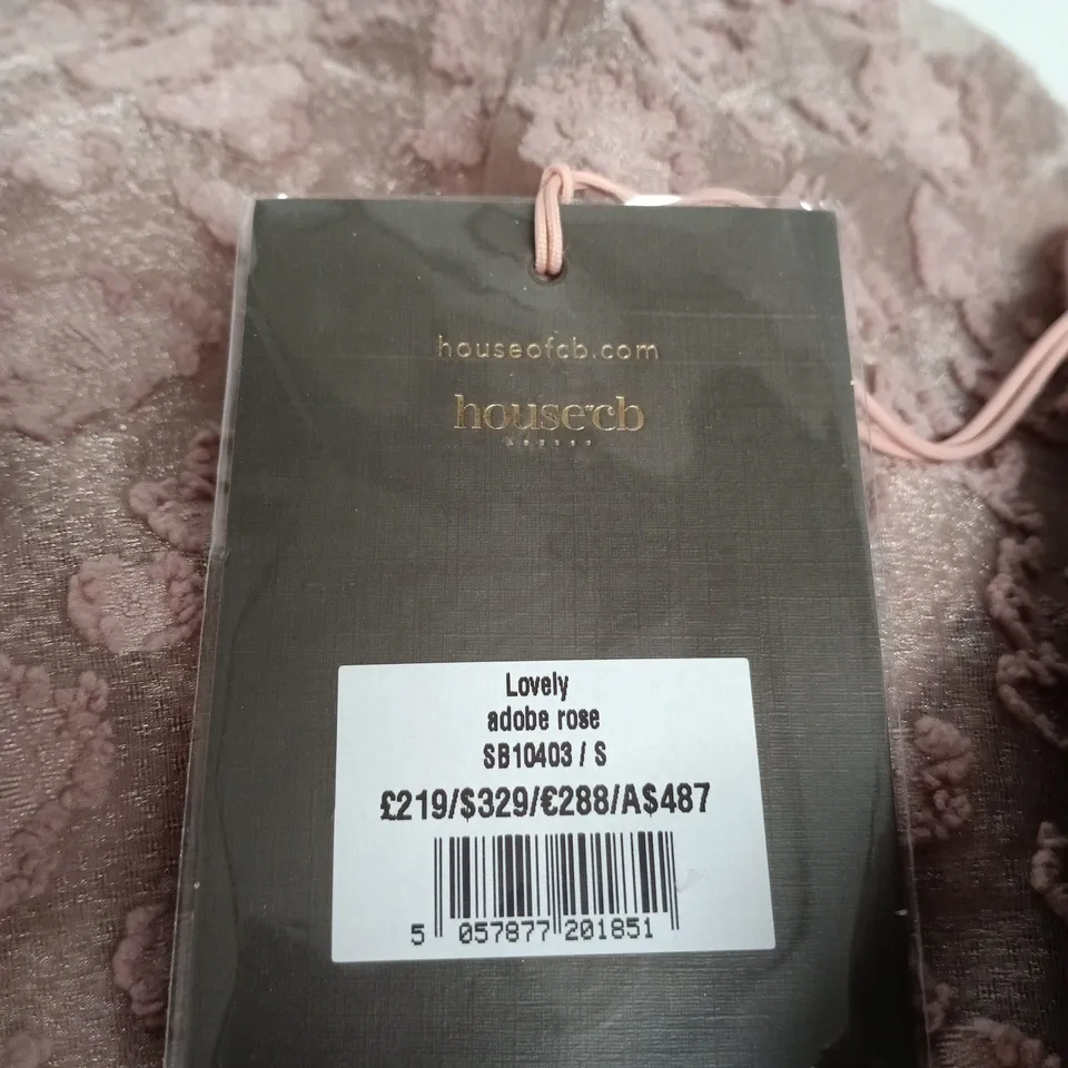 HOUSE OF CB LOVELY ADOBE ROSE LACE DRESS – SIZE S