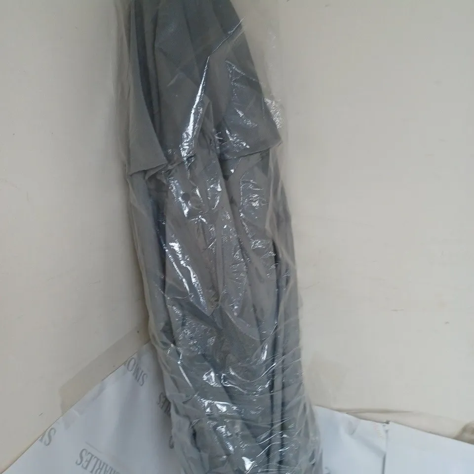 GREY 3M PARASOL WITH CRANK AND TILT / COLLECTION ONLY