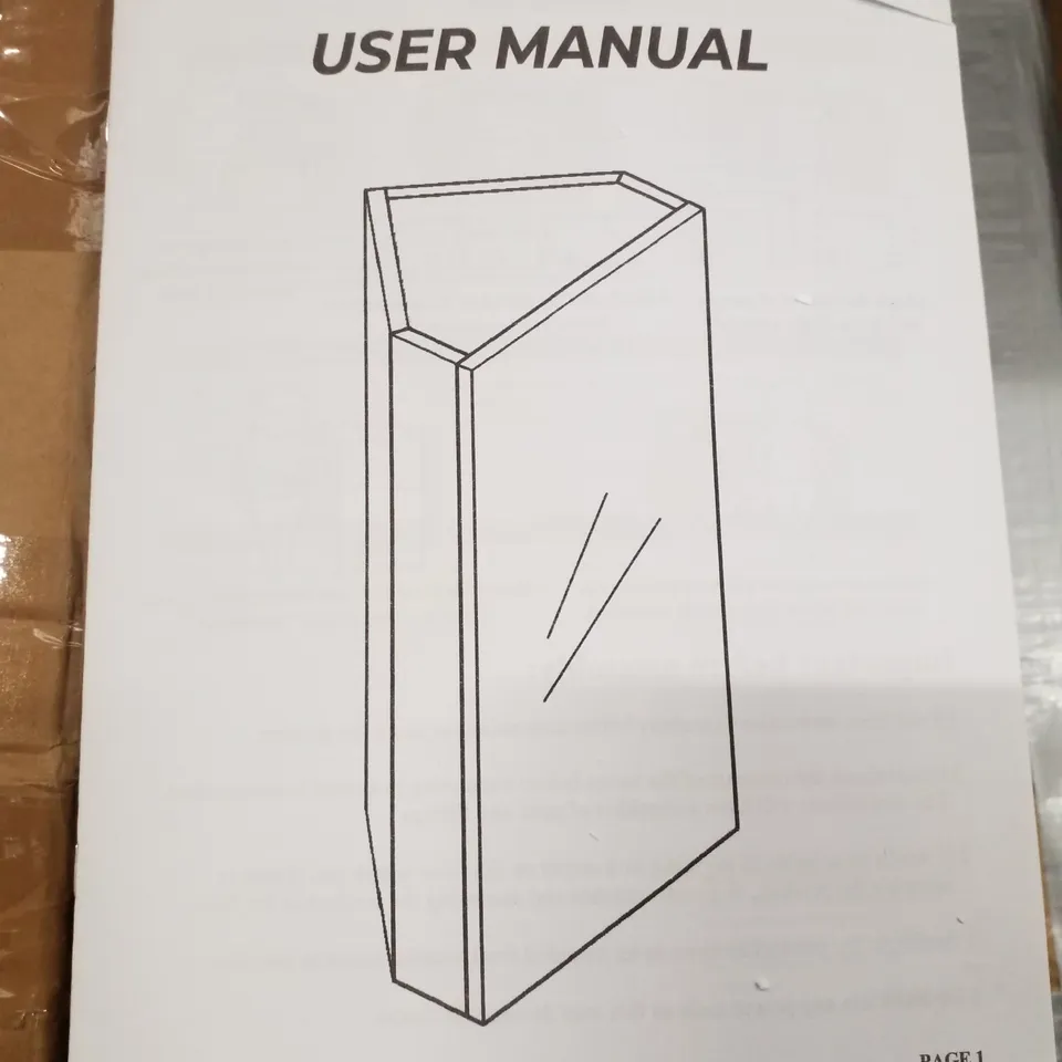 BOXED CORNER SHELVING UNIT WHITE