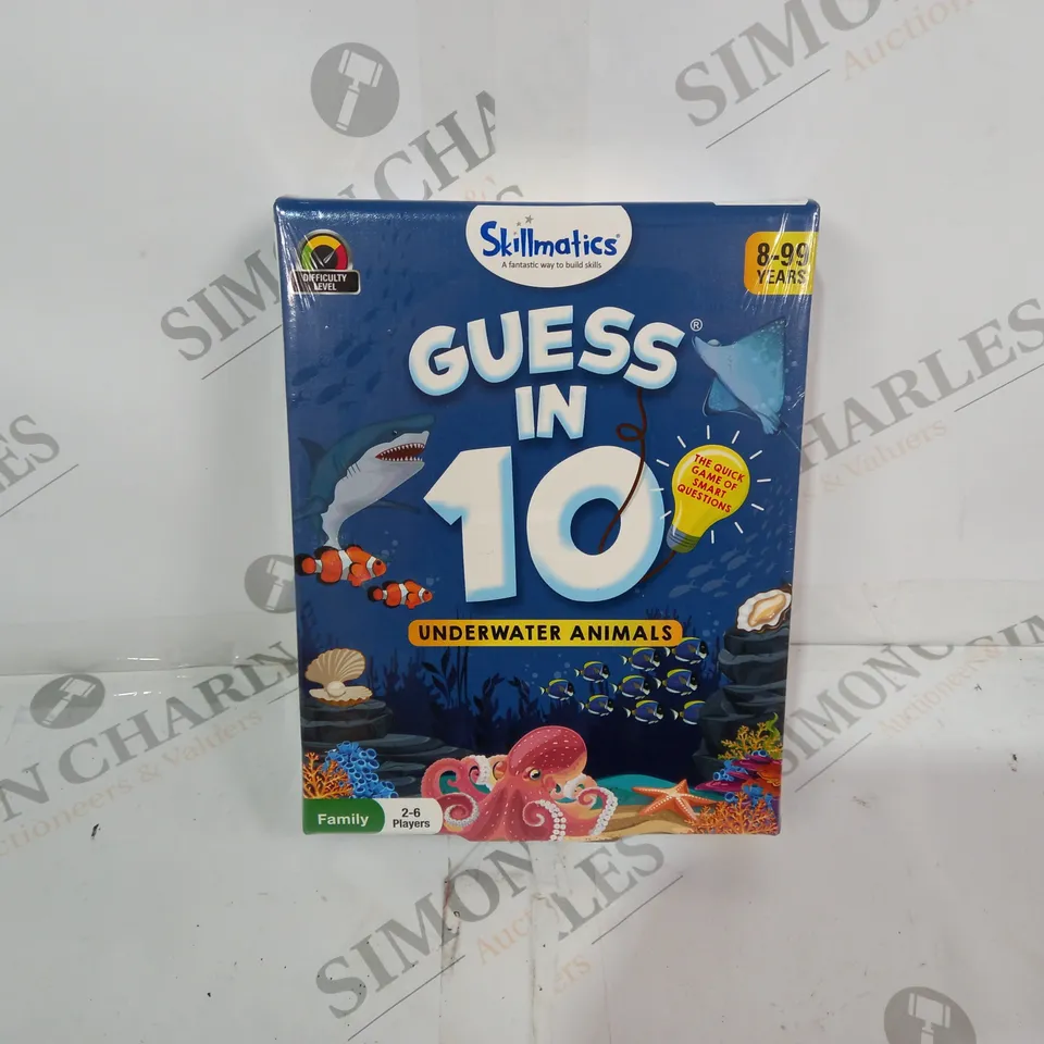 SEALED SKILLMATICS GUESS IN 10 GAME - UNDERWATER ANIMALS