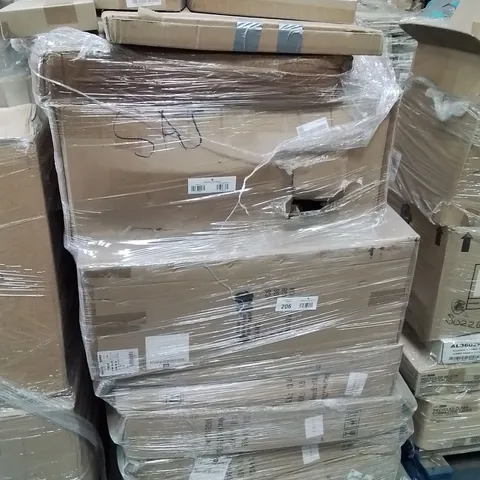 PALLET CONTAINING LARGE QUANTITY OF BIRD SPIKES, FOLDING WAGON ECT.