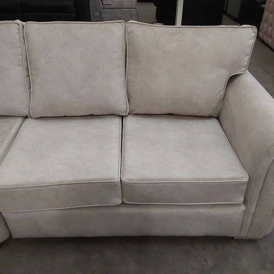 QUALITY DESIGNER CHISWICK SOFT VELVET UPHOLSTERED CORNER SOFA 