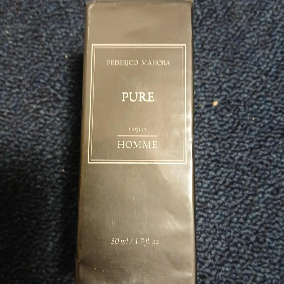 BOXED AND SEALED FEDERICO MAHORA PURE PARFUM 50ML