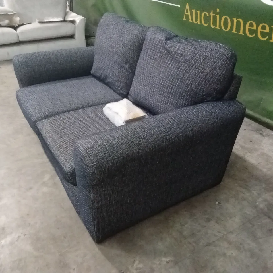 BAILEY 2 SEATER FABRIC SOFA - NAVY RRP £579