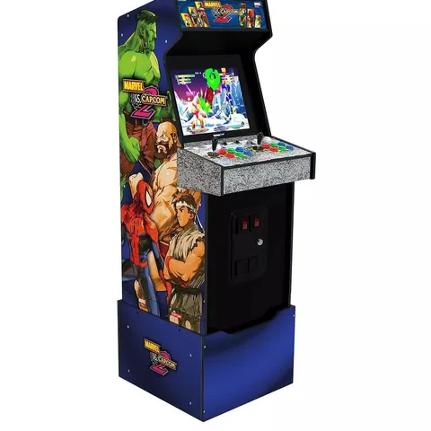 BOXED ARCADE 1UP MARVEL VS CAPCOM 2 ARCADE MACHINE (1 BOX)