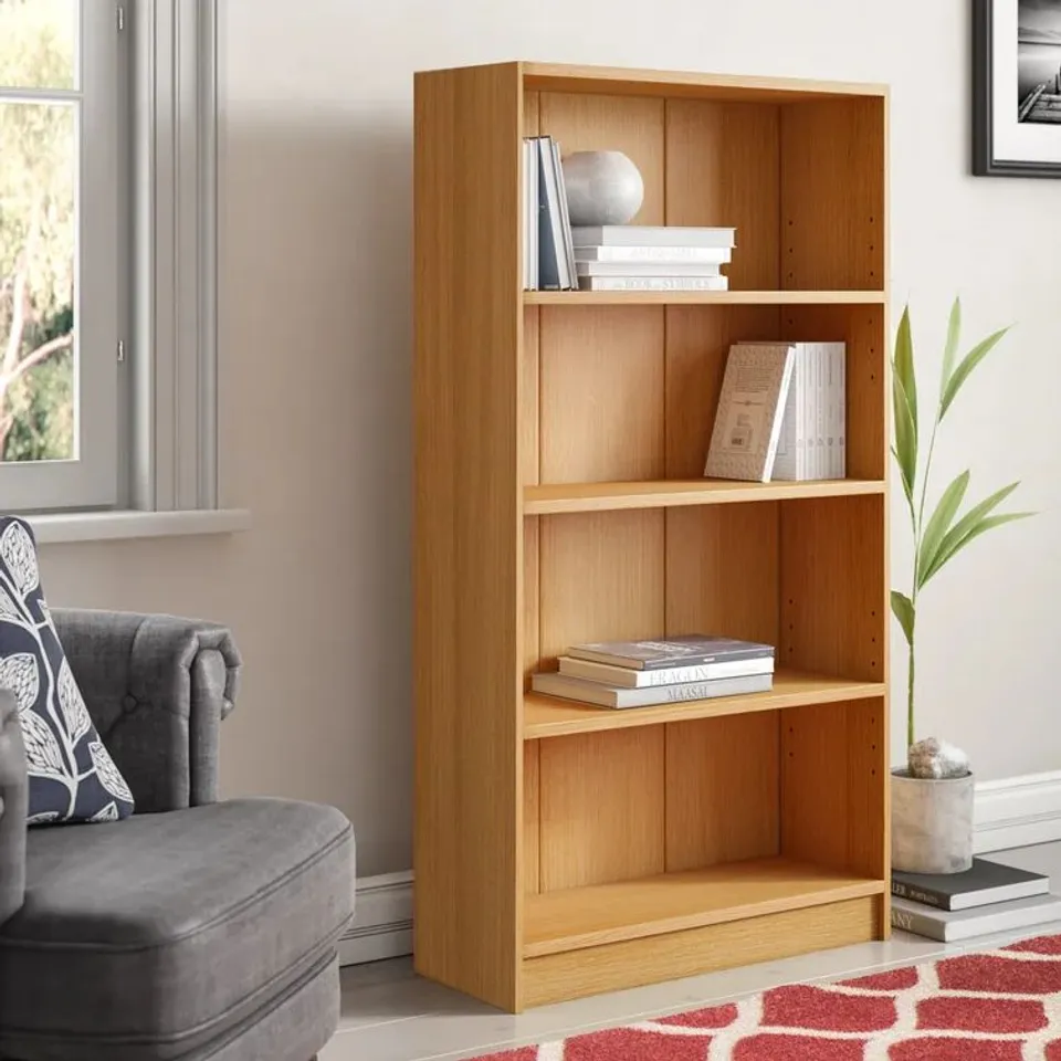 BOXED MORGAN 150CM H × 80CM W STANDARD BOOKCASE 