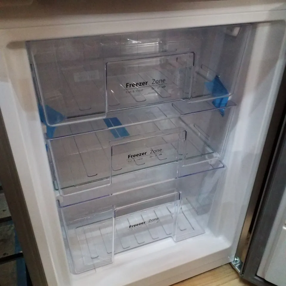 RUSSELL HOBBS RH50FF145SS LOW FROST FRIDGE FREEZER 50CM WIDE 145CM HIGH, 113L FRIDGE CAPACITY, 61L FREEZER CAPACITY - COLLECTION ONLY