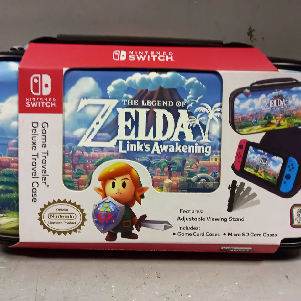 NINTENDO SWITCH THE LEGEND OF ZELDA LINK'S AWAKENING GAME TRAVELLER DELUXE TRAVEL CASE