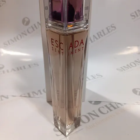 BOXED ESCADA SENTIMENT EAU E TOILETTE 75ML TESTER