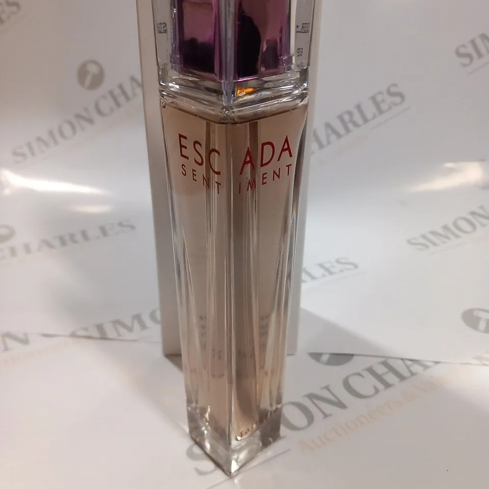 BOXED ESCADA SENTIMENT EAU E TOILETTE 75ML TESTER
