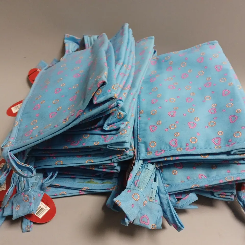 APPROXIMATELY 25 BAGS UNLIMITED PARIS COSMETICS BAG