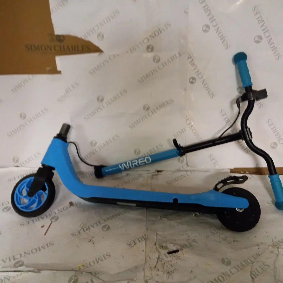WIRED 120 PRO LITHIUM SCOOTER - NEON BLUE - COLLECTION ONLY RRP £149.99