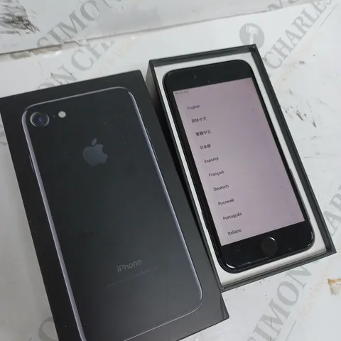 BOXED IPHONE 7 IN BLACK