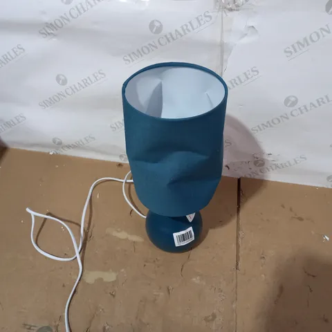 JOHN LEWIS TEAL TABLE LAMP