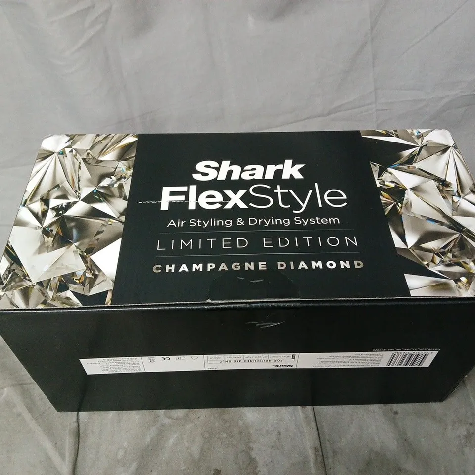 SHARK FLEXSTYLE AIR STYLING AND DRYING SYSTEM LIMITED EDITION CHAMPAGNE DIAMOND