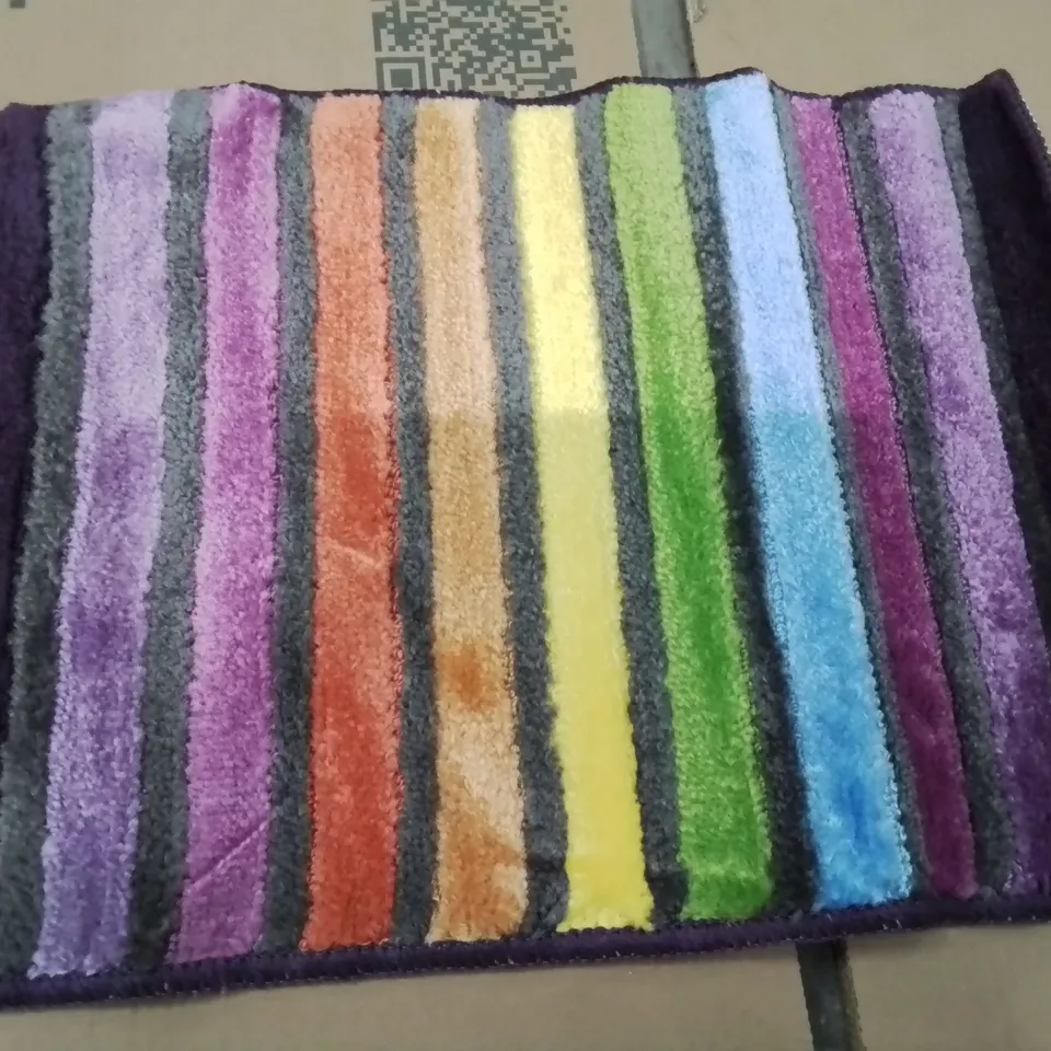 PACO HOME SAL 234 40X55CM MULTICOLOURED BATH MAT.