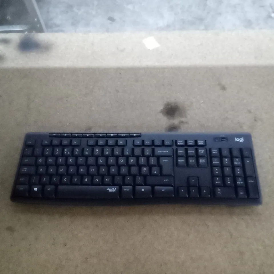 BOXED LOGITECH SILENT WIRELESS KEYBOARD 