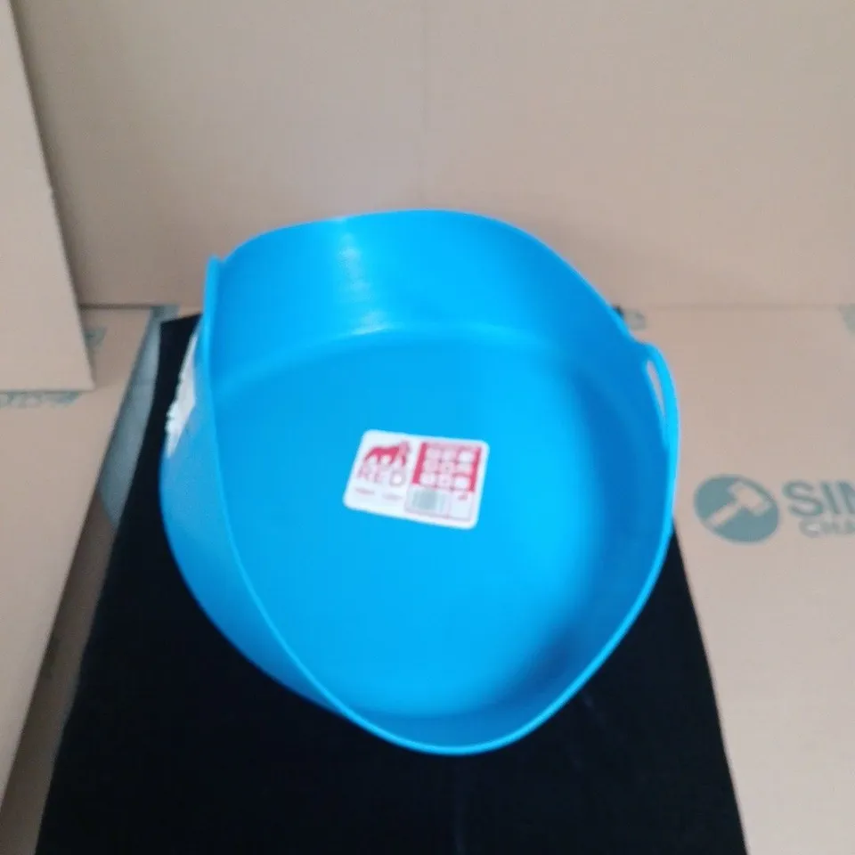 BLUE FLEXIBLE TUB – PLASTIC BATH/UTILITY TUB.